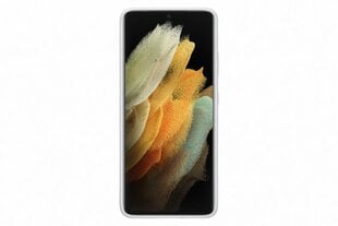 Samsung Silicone Cover для Samsung Galaxy S21 Ultra, light gray цена и информация | Чехлы для телефонов | kaup24.ee