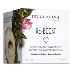 Rahustav niisutav näokreem Clarins My Clarins Re-Boost, 50 ml цена и информация | Кремы для лица | kaup24.ee