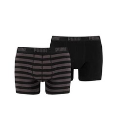 Meeste aluspüksid Puma Stripe 1515 Boxer, must hind ja info | Meeste aluspesu | kaup24.ee