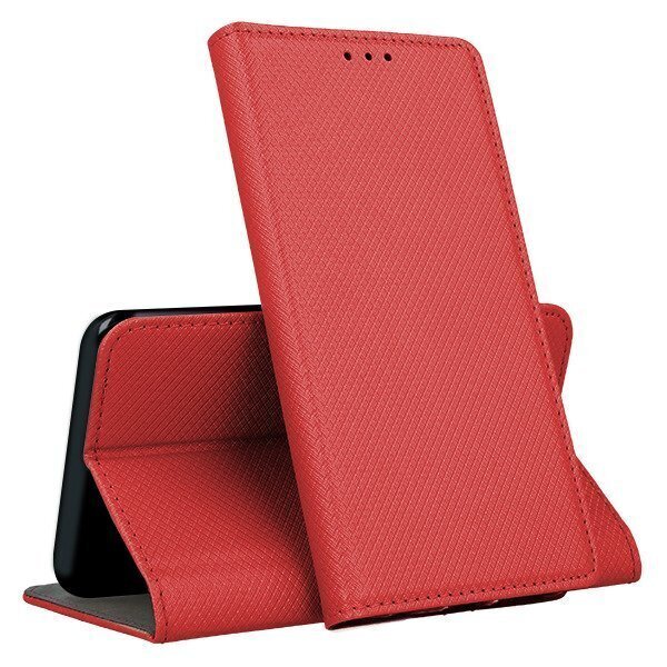 Mocco Smart Magnet Book Case For Xiaomi Mi 10 / Mi 10 Pro Red цена и информация | Telefoni kaaned, ümbrised | kaup24.ee