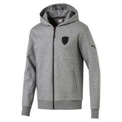 Meeste vabaaja dressipluus Puma Ferrari Hooded Sweat, hall цена и информация | Мужские толстовки | kaup24.ee