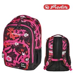 Herlitz koolikott-seljakott be.bag be.ready, 30 l / Pink summer hind ja info | Koolikotid, sussikotid | kaup24.ee