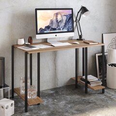 Письменный стол Reader, коричневый/черный цена и информация | Компьютерные, письменные столы | kaup24.ee