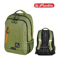 Herlitz koolikott-seljakott be.bag be.urban, 18 l / Chive green hind ja info | Koolikotid, sussikotid | kaup24.ee