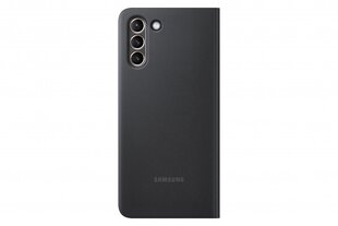 Samsung Smart Clear View чехол для Samsung Galaxy S21 Plus, black цена и информация | Чехлы для телефонов | kaup24.ee