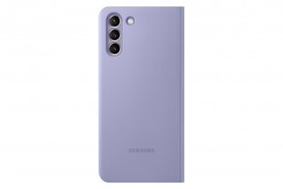 Telefoniümbris Samsung Smart LED View Cover telefonile Samsung Galaxy S21 Plus, violet hind ja info | Telefoni kaaned, ümbrised | kaup24.ee