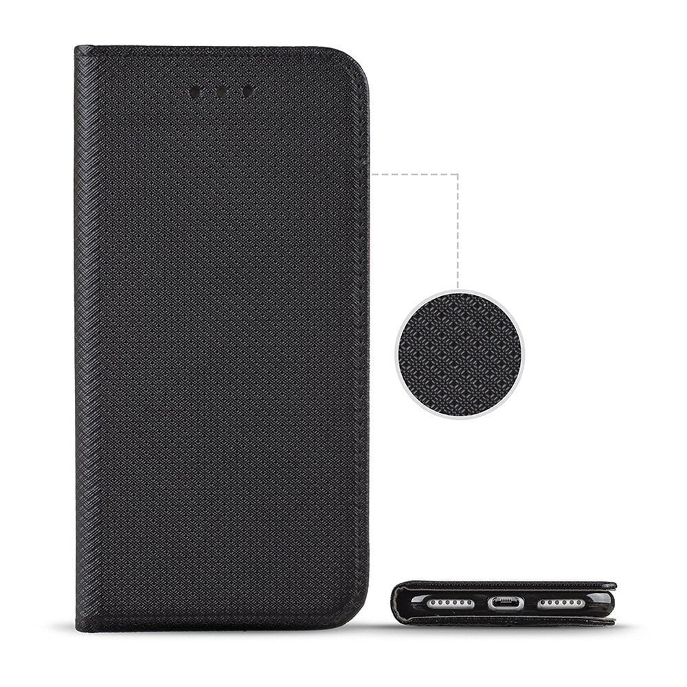 Hallo Smart Magnet Book Case Raamatulaadne telefoni ümbris Samsung Galaxy S21 Plus Must цена и информация | Telefoni kaaned, ümbrised | kaup24.ee
