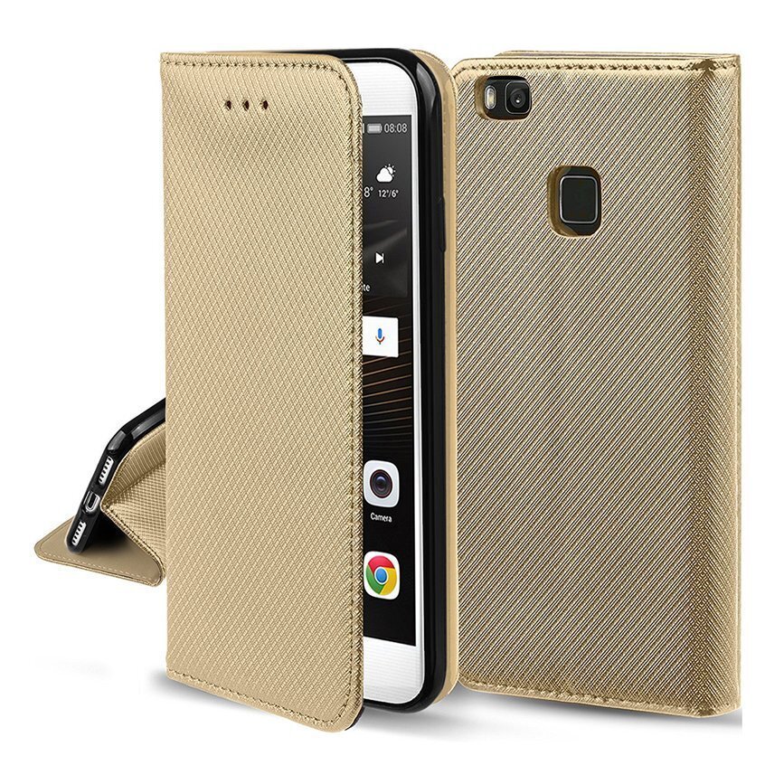Hallo Smart Magnet Book Case telefoniümbris Samsung Galaxy S21 kuldne hind ja info | Telefoni kaaned, ümbrised | kaup24.ee