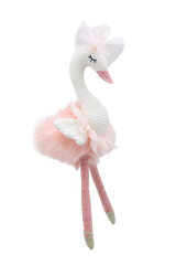 Розовый Лебедь The Puppet Company Swan Pink Wilberry Dancers WB004122, 30 см цена и информация | Мягкие игрушки | kaup24.ee