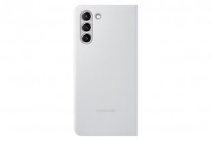 Telefoniümbris Samsung Smart LED telefonile Samsung Galaxy S21, Light Grey hind ja info | Telefoni kaaned, ümbrised | kaup24.ee