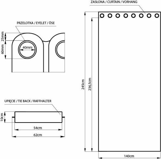 Kardin Amelia Home цена и информация | Kardinad | kaup24.ee