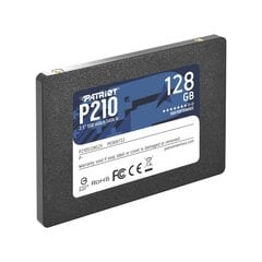 Patriot P210S128G25 цена и информация | Внутренние жёсткие диски (HDD, SSD, Hybrid) | kaup24.ee