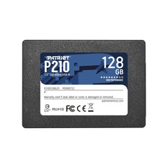 Patriot P210S128G25 цена и информация | Внутренние жёсткие диски (HDD, SSD, Hybrid) | kaup24.ee