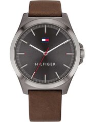 Tommy Hilfiger мужские часы Barclay 1791717, коричневые цена и информация | Мужские часы | kaup24.ee
