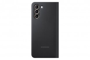 EF-NG991PBE Samsung LEDView kate Galaxy S21 Black jaoks hind ja info | Telefoni kaaned, ümbrised | kaup24.ee