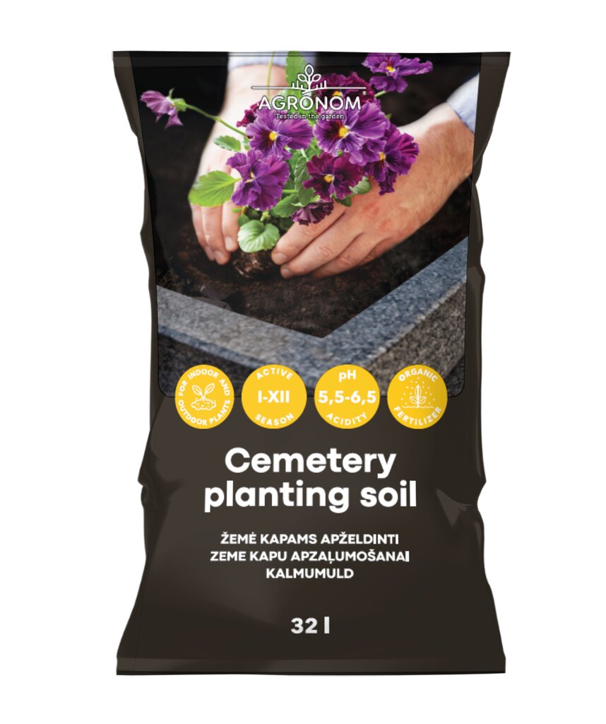Orgaanilist ainet sisaldav muld „Kalmistule“ hind ja info | Muld, turvas, kompost | kaup24.ee