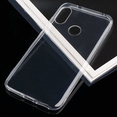 Hallo Ultra Back Case 0.5 mm Silikoonist telefoniümbris Samsung A705 Galaxy A70 Läbipaistev цена и информация | Чехлы для телефонов | kaup24.ee