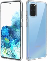 Hallo Ultra Back Case 1 mm Silikoonist telefoniümbris Samsung Galaxy S20 Plus Läbipaistev цена и информация | Чехлы для телефонов | kaup24.ee