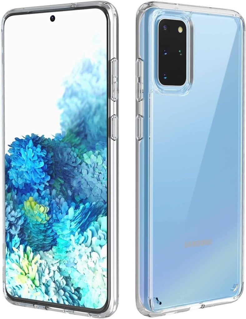 Hallo Ultra Back Case 1 mm Silikoonist telefoniümbris Samsung Galaxy S20 Plus Läbipaistev цена и информация | Telefoni kaaned, ümbrised | kaup24.ee