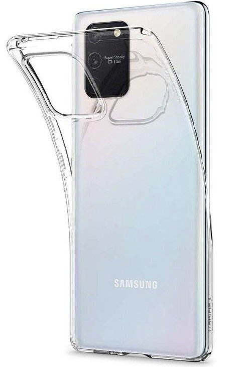 Hallo Ultra Back Case 0.3 mm Silikoonist telefoniümbris Samsung G770 Galaxy S10 Lite Läbipaistev hind ja info | Telefoni kaaned, ümbrised | kaup24.ee