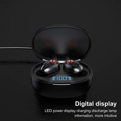 Jellico BT​ Earphone​ TWS5 беспроводная стереогарнитура, чёрный цена и информация | Наушники | kaup24.ee