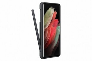Силиконовый чехол Samsung с S Pen для Samsung Galaxy S21 Ultra, черный цена и информация | Чехлы для телефонов | kaup24.ee