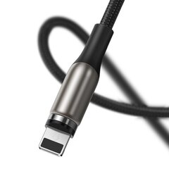 USB кабель Baseus Cafule Type-C 1.0m 3A серый-черный CATKLF-BG1 цена и информация | Кабели для телефонов | kaup24.ee