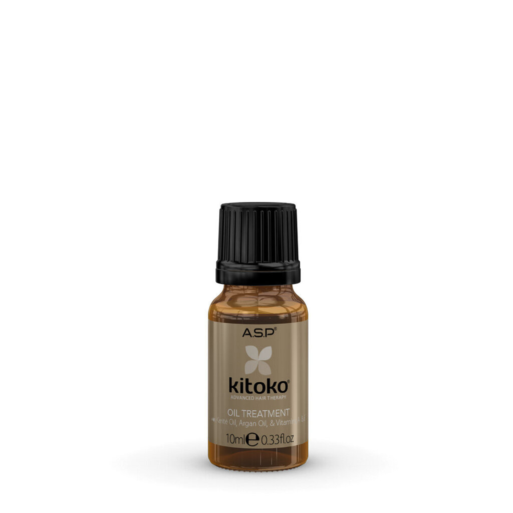 Juukseõli pumbaga KITOKO Oil Treatment 10ml hind ja info | Maskid, õlid, seerumid | kaup24.ee