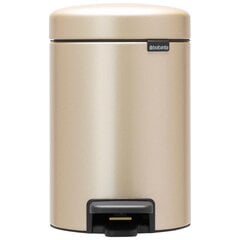 Prügikast Brabantia Newicon, 3 l, pruun цена и информация | Мусорные баки | kaup24.ee