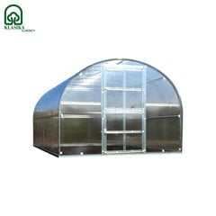 Kasvuhoone KLASIKA 12 m² (3x4 m) polükarbonaadist kattega hind ja info | Kasvuhooned | kaup24.ee