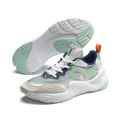 Vabaajajalatsid naistele Puma Rise Wn's White-Mist Green-Can 37177701, valge цена и информация | Спортивная обувь, кроссовки для женщин | kaup24.ee