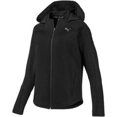 Naiste vabaajapluus Puma EVOSTRIPE FZ Hoody 58006001, must цена и информация | Женские толстовки | kaup24.ee