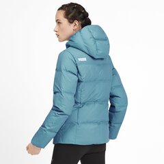 Naiste vabaaja jakk Puma Essentials 400 Down Hooded Jacket Milky 58005245, helesinine цена и информация | Женские куртки | kaup24.ee