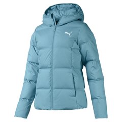 Naiste vabaaja jakk Puma Essentials 400 Down Hooded Jacket Milky 58005245, helesinine цена и информация | Женские куртки | kaup24.ee