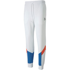 Meeste vabaajapüksid Puma Iconic MCS Track Pants PT 59644502, valged hind ja info | Meeste spordiriided | kaup24.ee