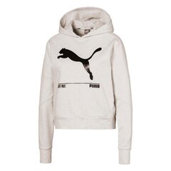 Naiste vabaajapluus Puma Nutility Hoody 58138219, valge цена и информация | Женские толстовки | kaup24.ee