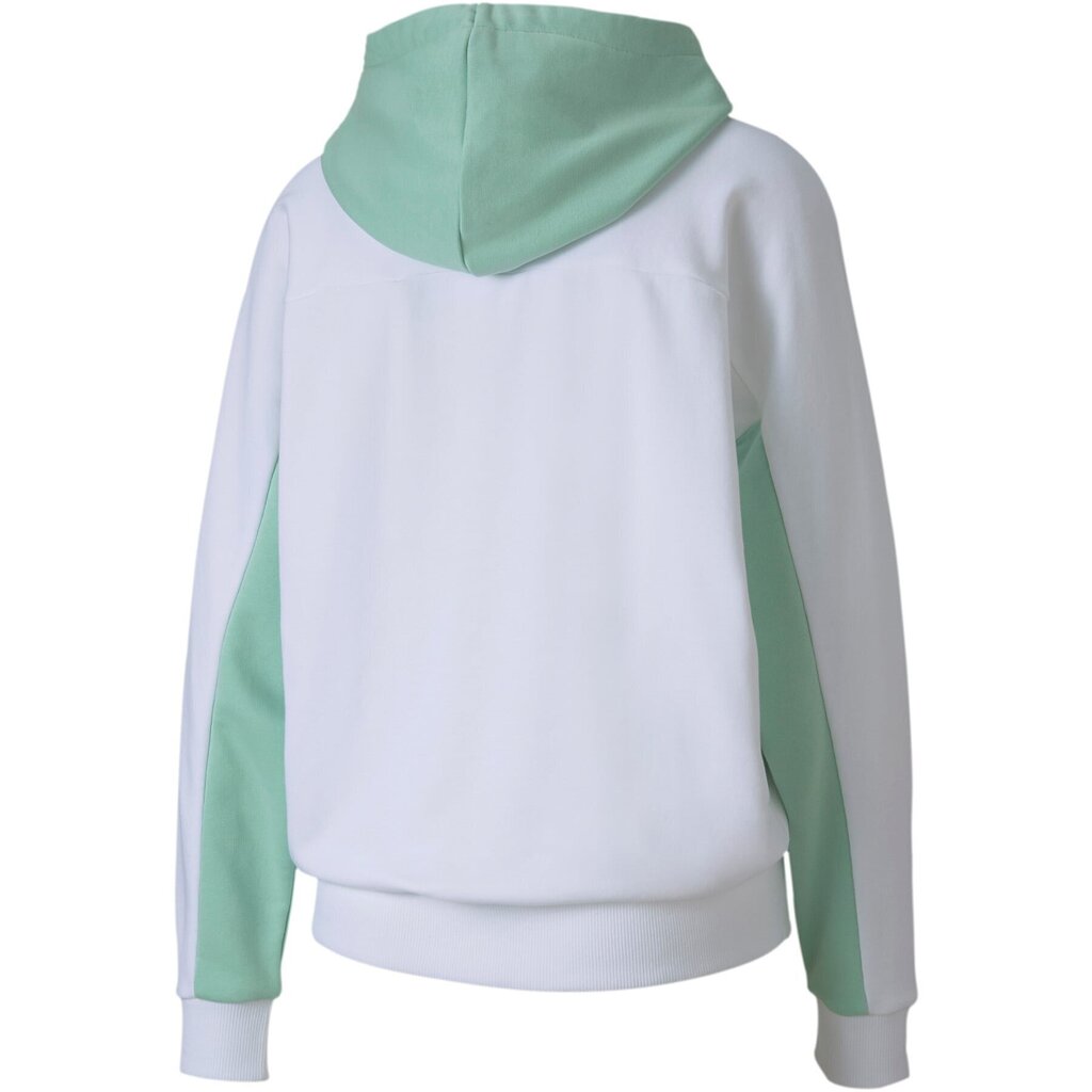 Naiste dressipluus Puma TFS Hoody, roheline цена и информация | Naiste pusad | kaup24.ee