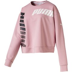 Naiste vabaaja pluus Puma MODERN SPORT Crew Sweat 58007814, roosa цена и информация | Женские толстовки | kaup24.ee