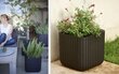 Lillepott Cube Planter M pruun hind ja info | Dekoratiivsed lillepotid | kaup24.ee