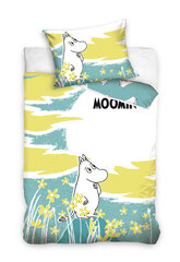 Laste voodipesukomplekt Moomin 100x135 cm, 2-osaline hind ja info | Beebide ja laste voodipesu | kaup24.ee