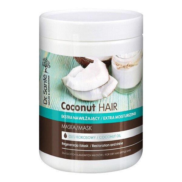 Juuksemask Dr. Sante Coconut 1000 ml hind ja info | Maskid, õlid, seerumid | kaup24.ee