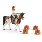 Hanna lääne ratsakomplekt Horse Club Schleich, 42441 hind ja info | Tüdrukute mänguasjad | kaup24.ee