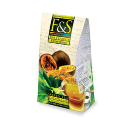 Цейлонский зеленый чай F&S, Pineapple&passion Fruit Green tea, 100г цена и информация | Чай | kaup24.ee