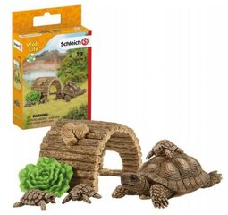 Дом для черепахи Wild Life Schleich, 42506 цена и информация | Игрушки для девочек | kaup24.ee