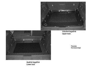 Коврик в багажник Hyundai i20 Comfort | Premium (lower boot) 2014-2020 /18059 цена и информация | Модельные коврики в багажник | kaup24.ee