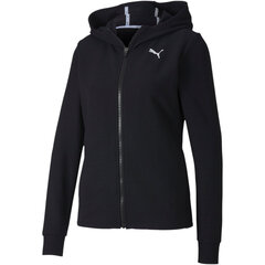 Naiste dressipluus Puma Modern Sports FZ Hoody, must hind ja info | Naiste pusad | kaup24.ee