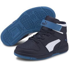 Laste vabaajajalatsid Puma Rebound Layup SL V PS 37048809, sinined цена и информация | Детская спортивная обувь | kaup24.ee