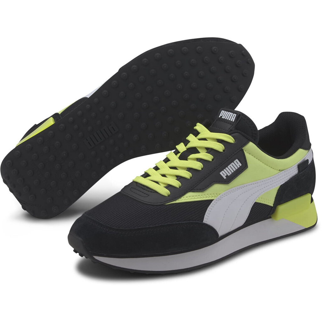 Meeste vabaajajalatsid Puma Future Rider Neon Play 37338301, mustad цена и информация | Spordi- ja vabaajajalatsid meestele | kaup24.ee