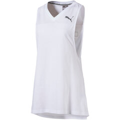 Naiste T-särk SWAGGER Tank W Puma 59074502, valge цена и информация | Женские футболки | kaup24.ee