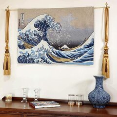 Настенная гобеленовая картина Signare Wave of Kanagawa цена и информация | Картины, живопись | kaup24.ee